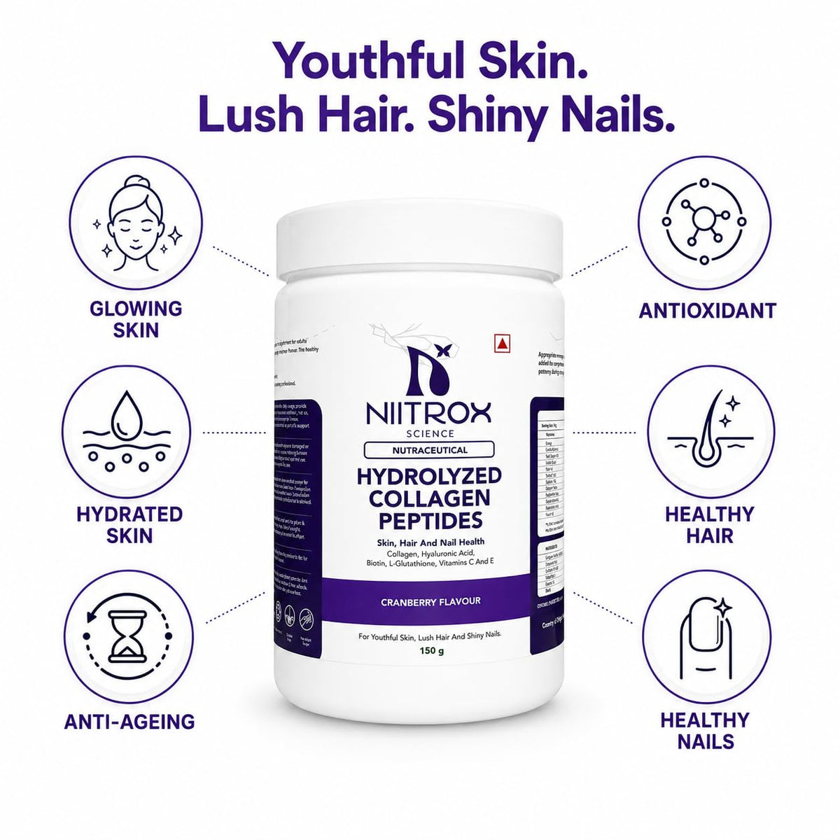 Hydrolyzed Collagen Peptides Collagen - 150g