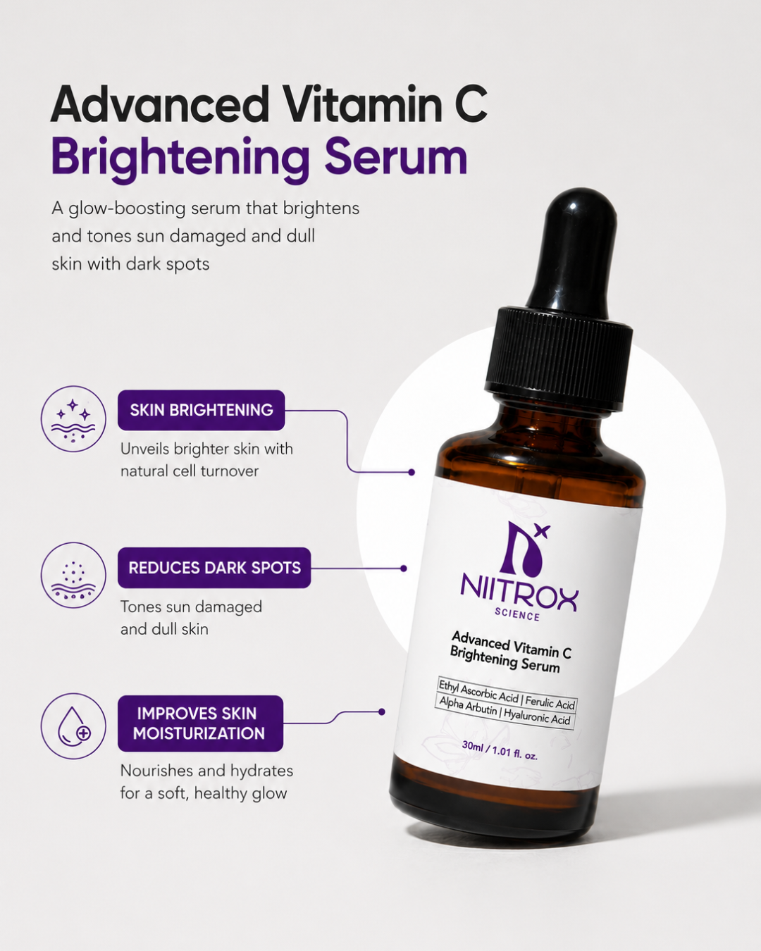 Advanced Vitamin C Brightening Serum - 30ml