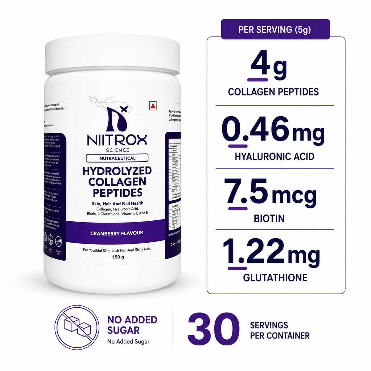 Hydrolyzed Collagen Peptides Collagen - 150g