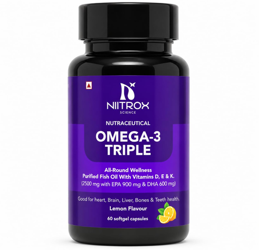OMEGA-3 Triple Fish Oil Capsules 2500mg